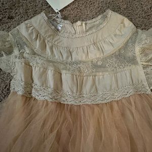 Trish Scully Allessandra butterscotch dress